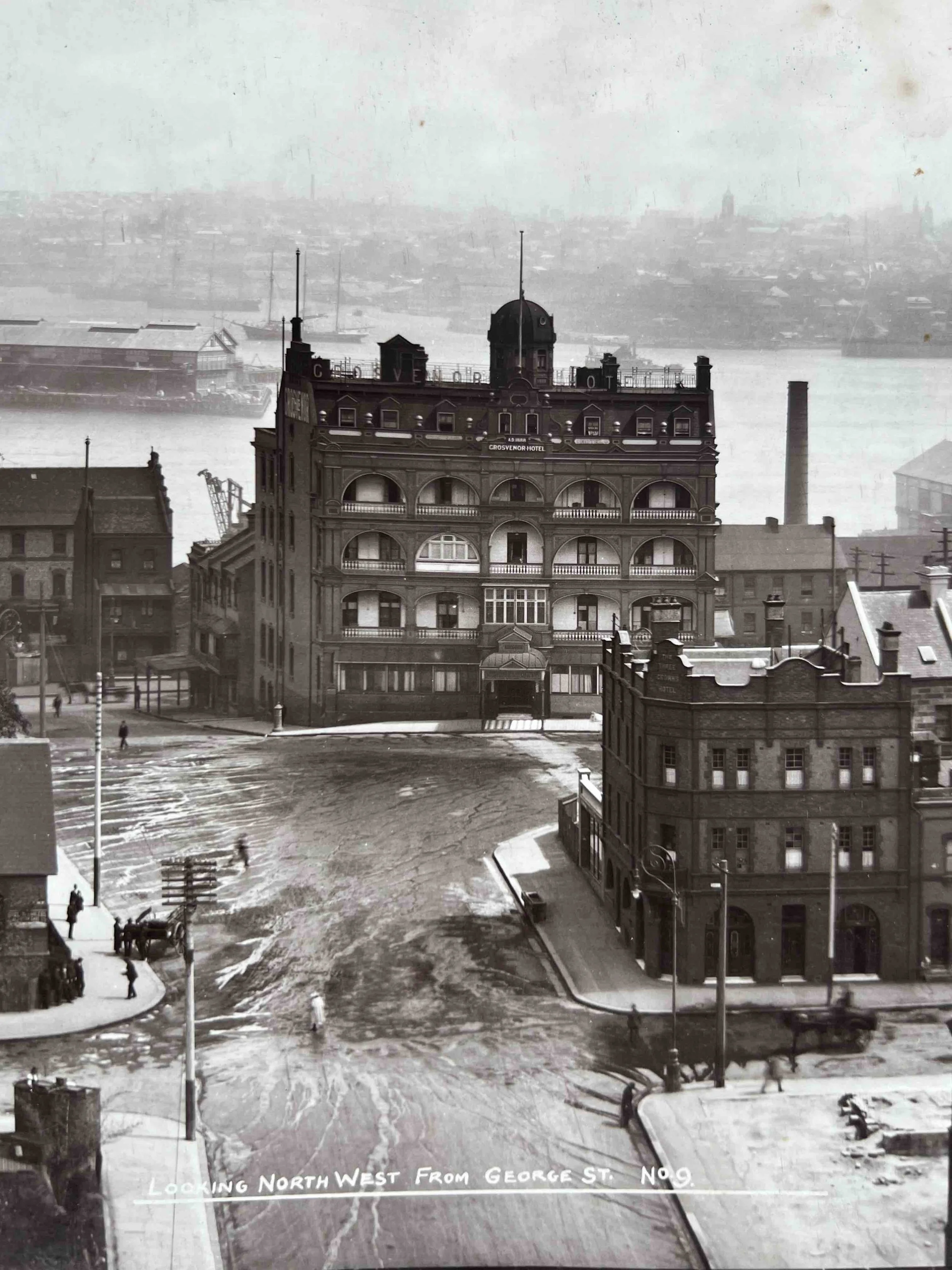 Alan Row and Company | Sydney 1920 Looking North West From George